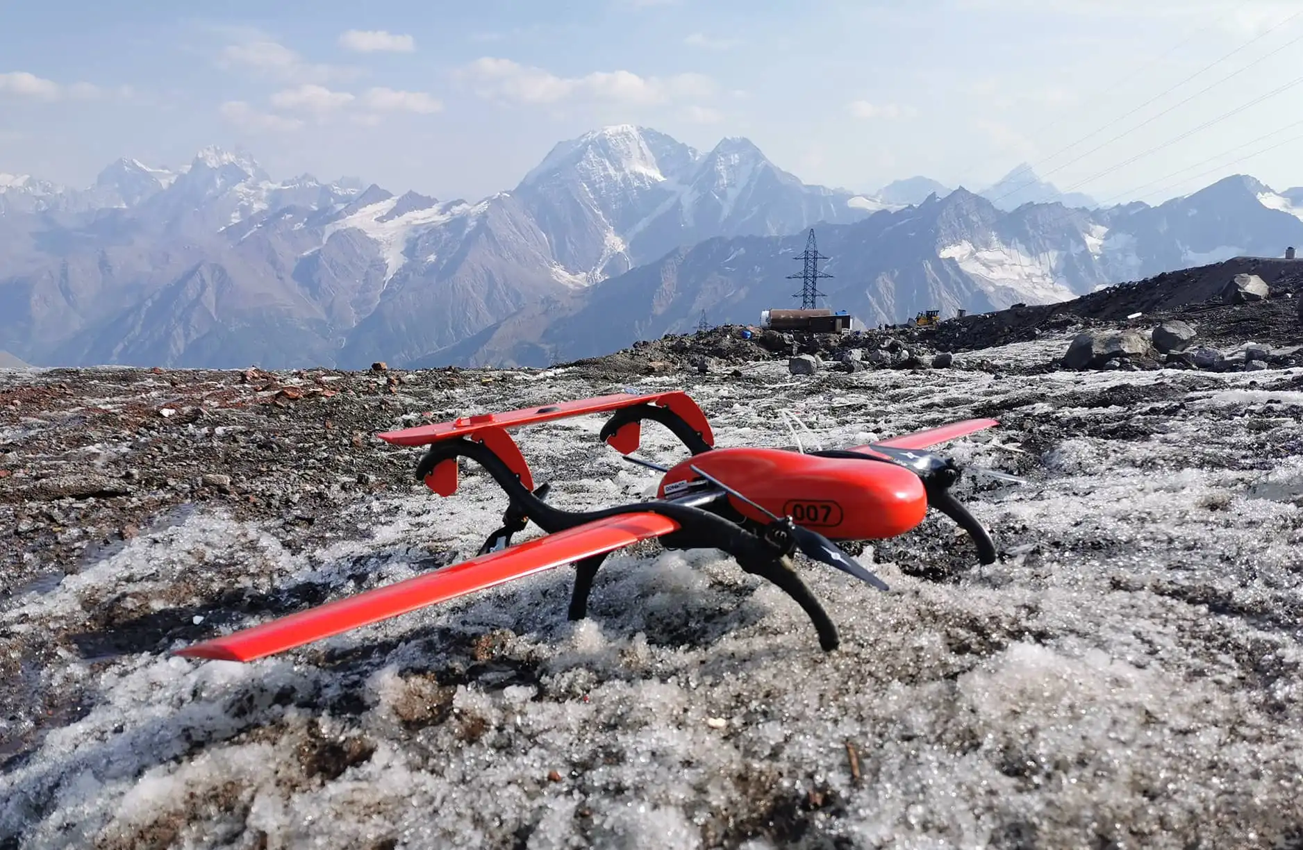 AERIAL PHOTOGRAPHY ON ELBRUS