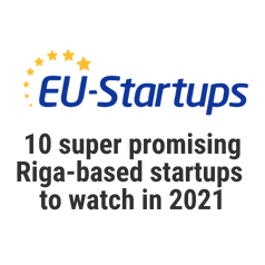 EU-Startups 10 super promising Riga-based startups to watch in 2021 logo