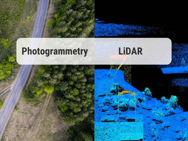 Photogrammetry vs LiDAR