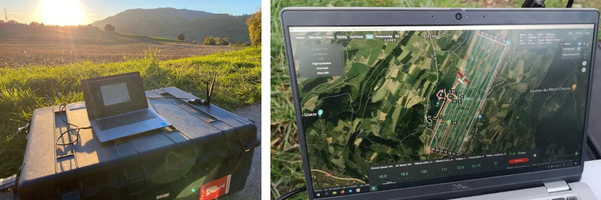 Drone mission planning software